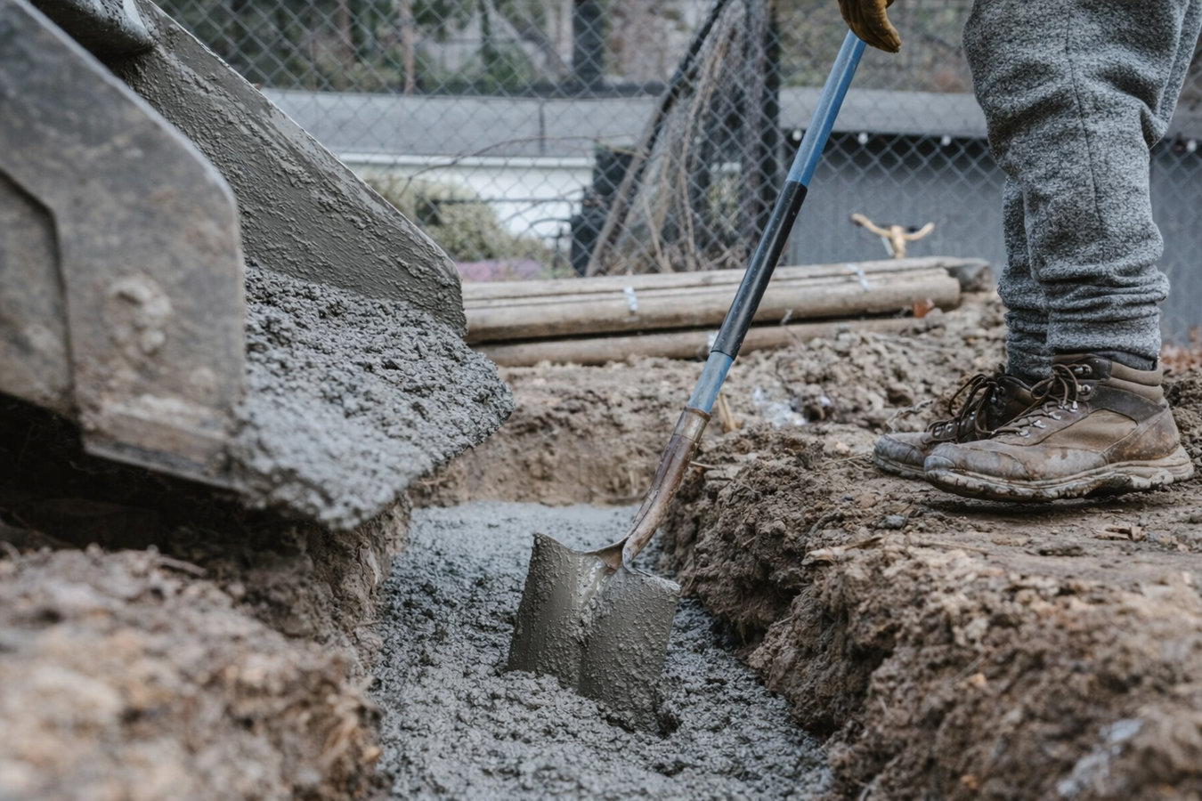 Concrete footings